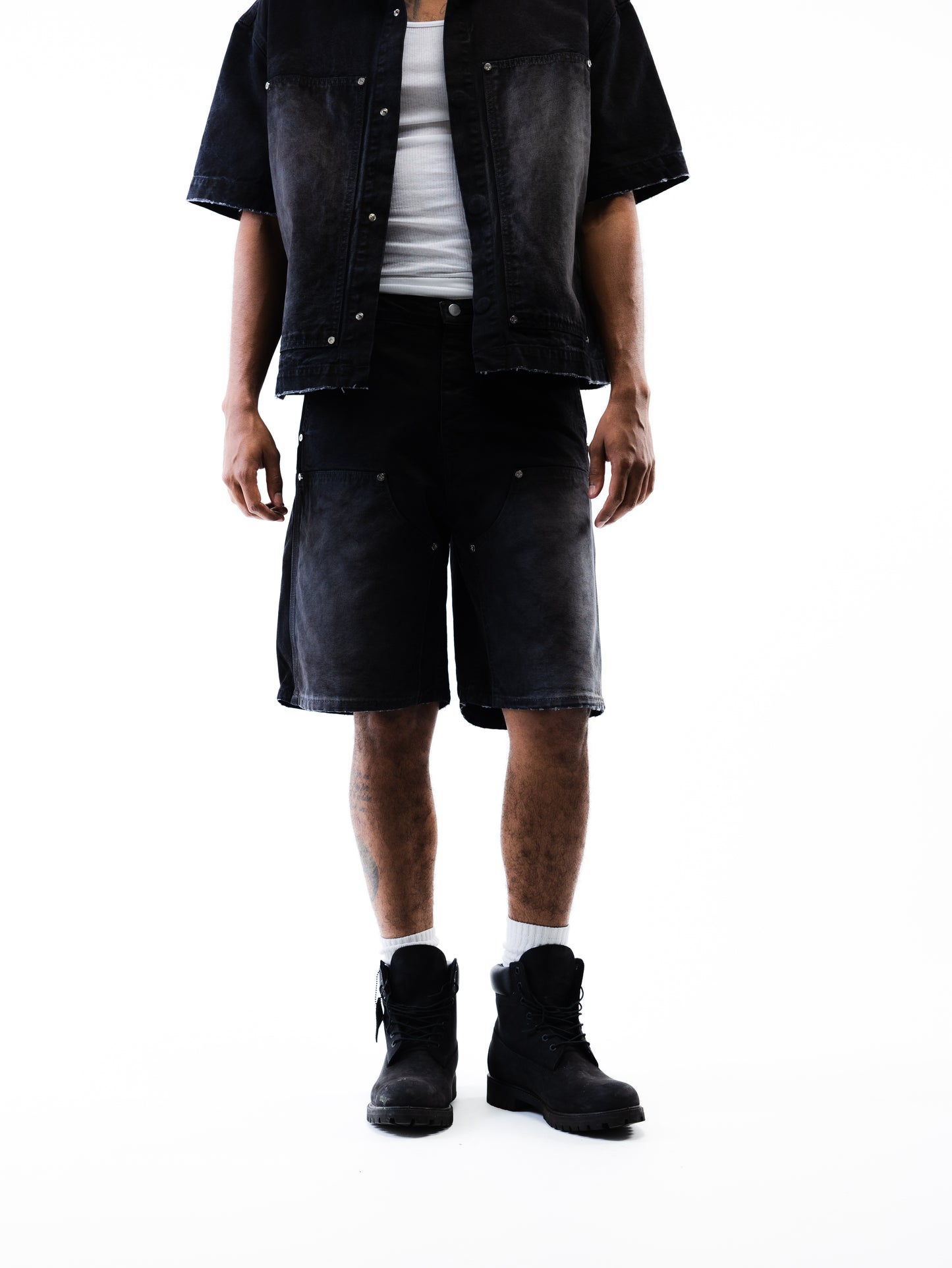 Screwed Carpenter Shorts - Black