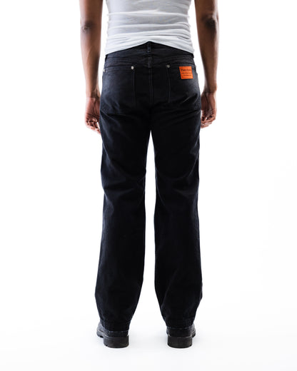 Screwed Double Knee Pants - Black