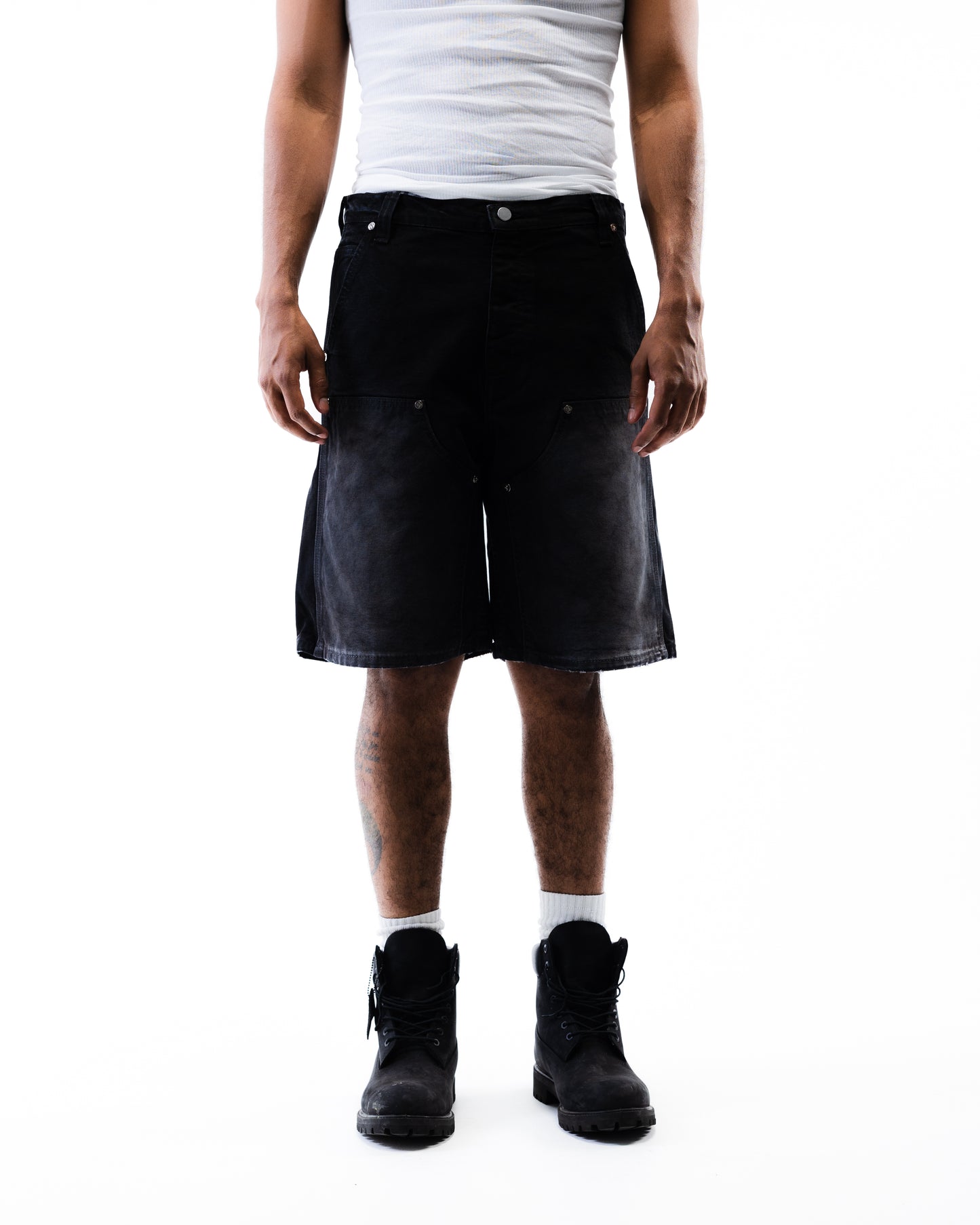 Screwed Carpenter Shorts - Black