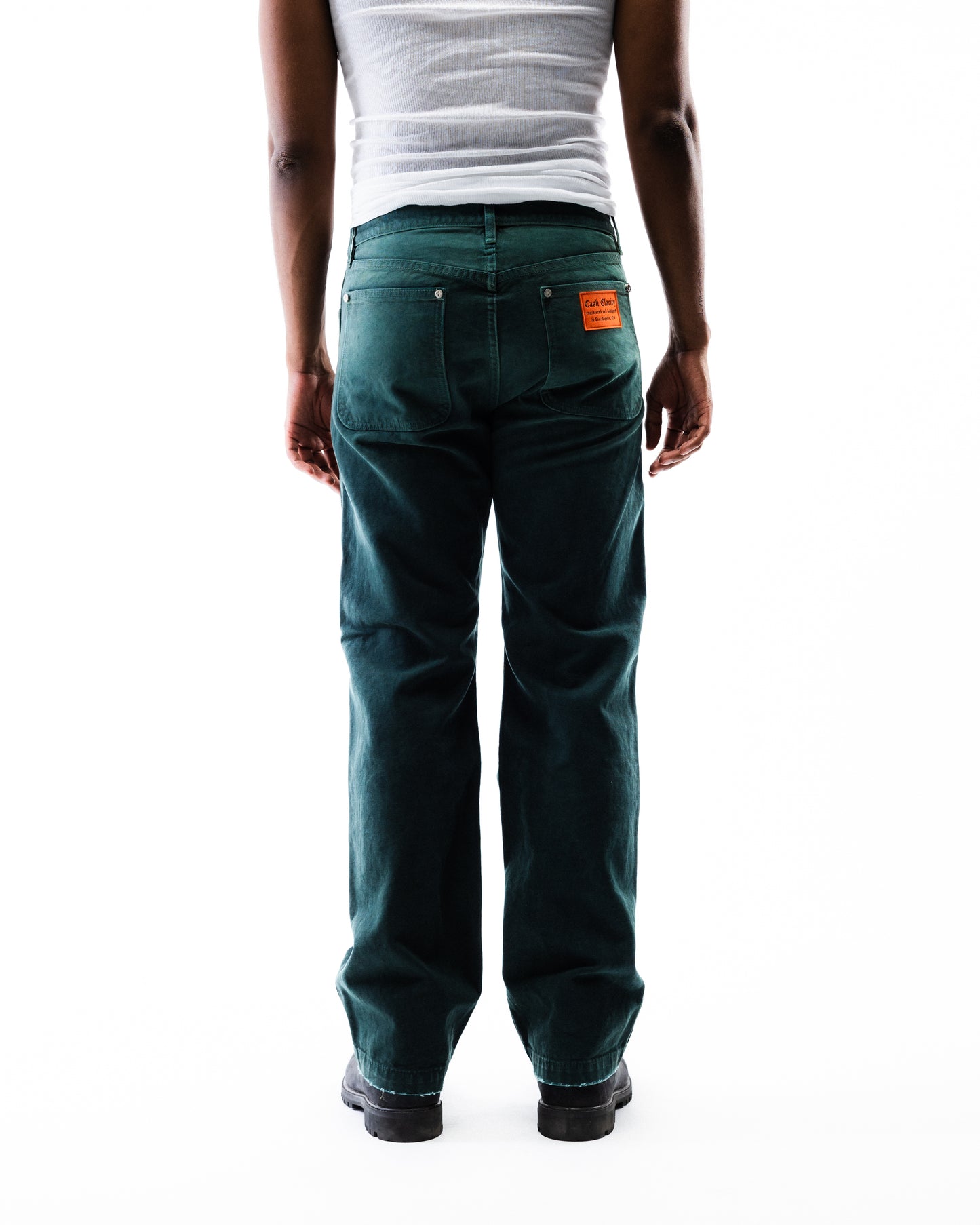 Screwed Double Knee Pants - Green