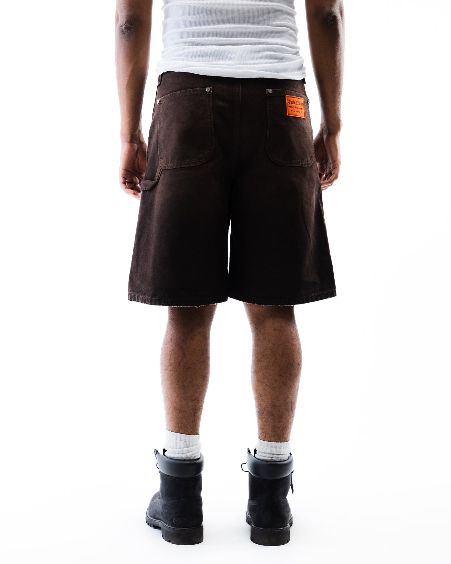 Screwed Carpenter Shorts - Brown