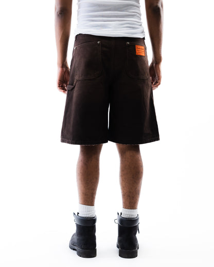 Screwed Carpenter Shorts - Brown