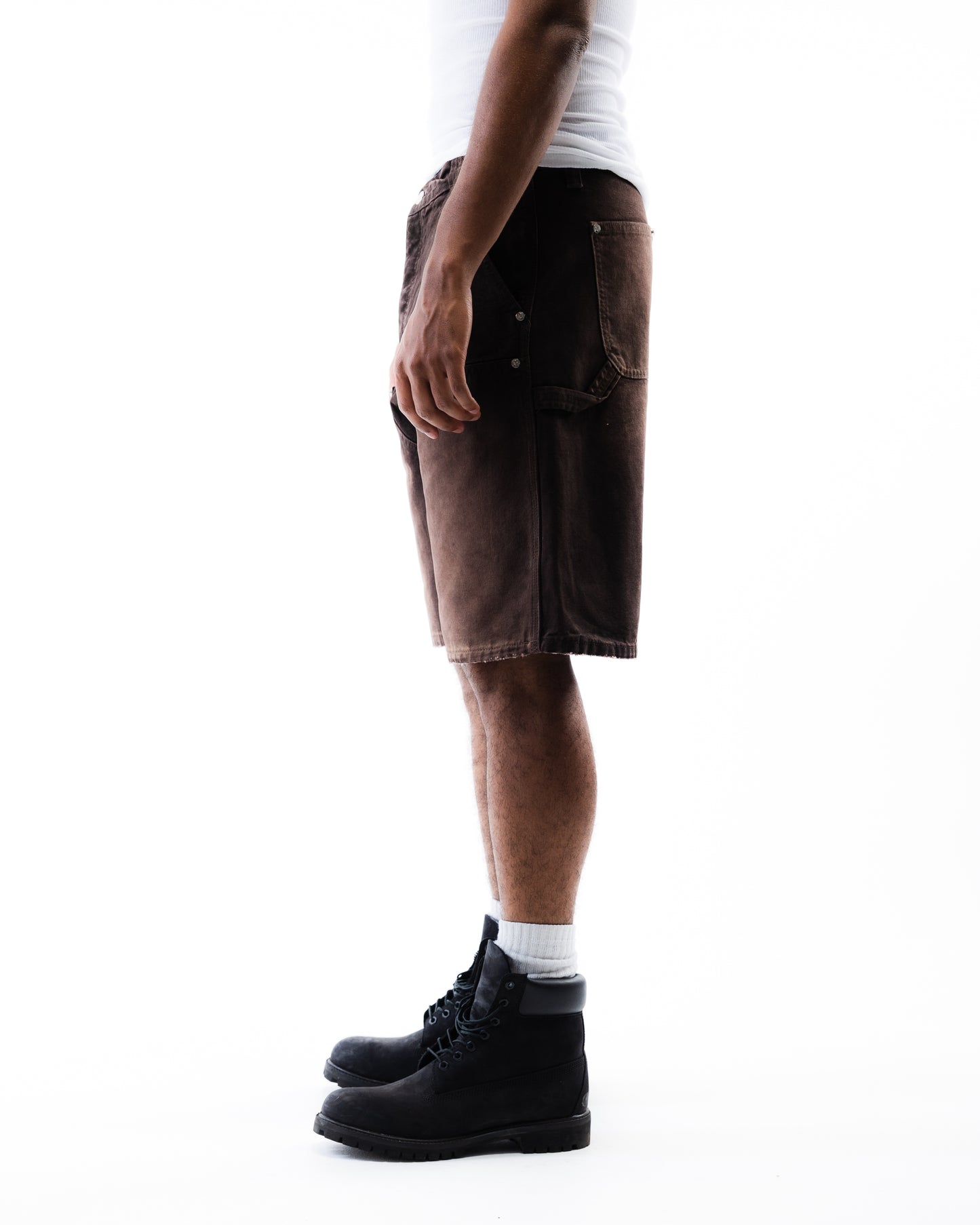 Screwed Carpenter Shorts - Brown