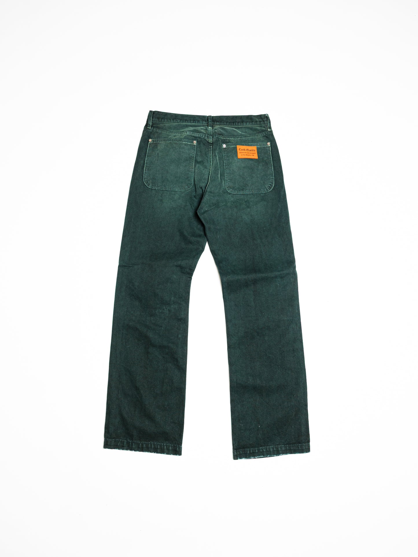 Screwed Double Knee Pants - Green