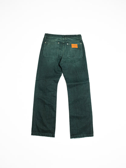 Screwed Double Knee Pants - Green