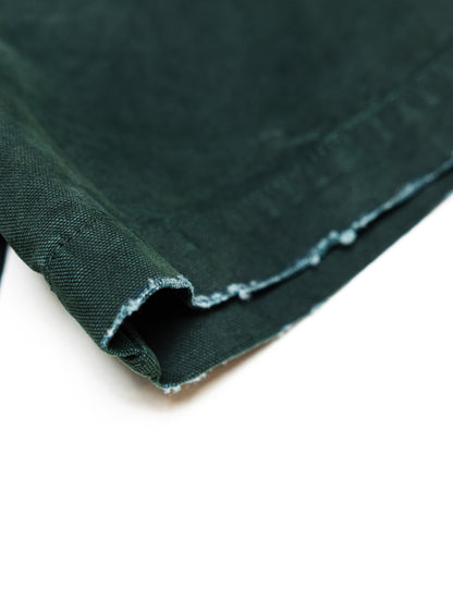 Screwed Button Up Jacket - Green
