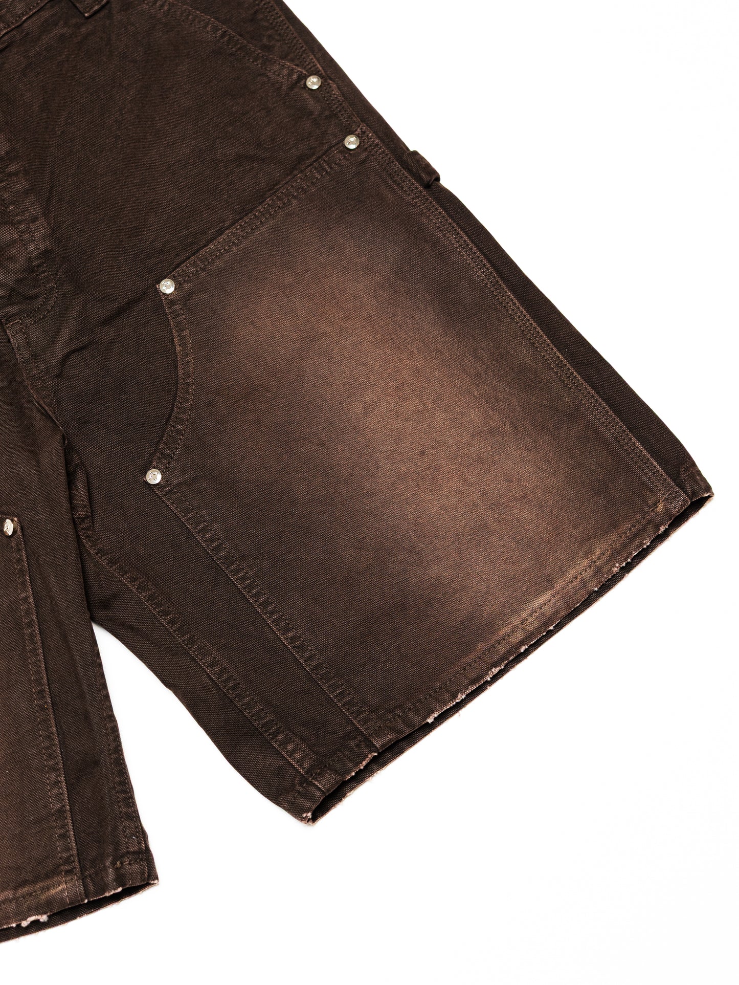 Screwed Carpenter Shorts - Brown