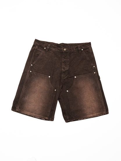 Screwed Carpenter Shorts - Brown