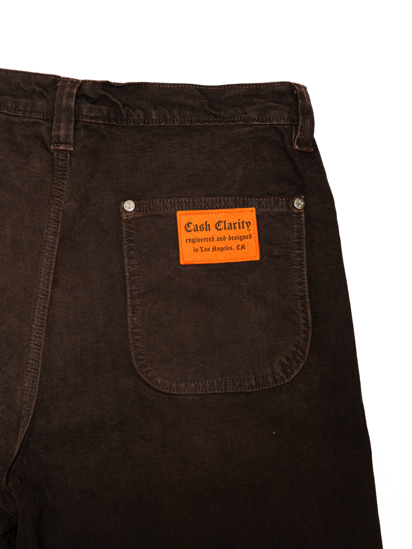 Screwed Carpenter Shorts - Brown