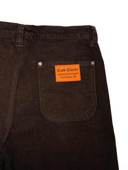 Screwed Carpenter Shorts - Brown