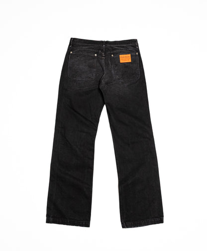 Screwed Double Knee Pants - Black