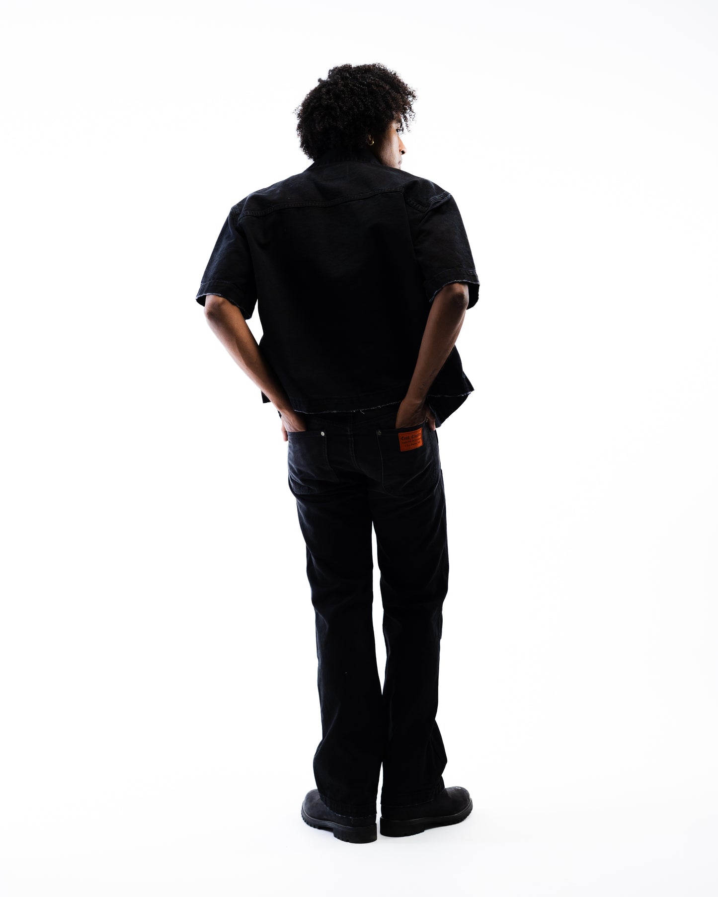 Screwed Double Knee Pants - Black