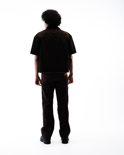 Screwed Double Knee Pants - Brown