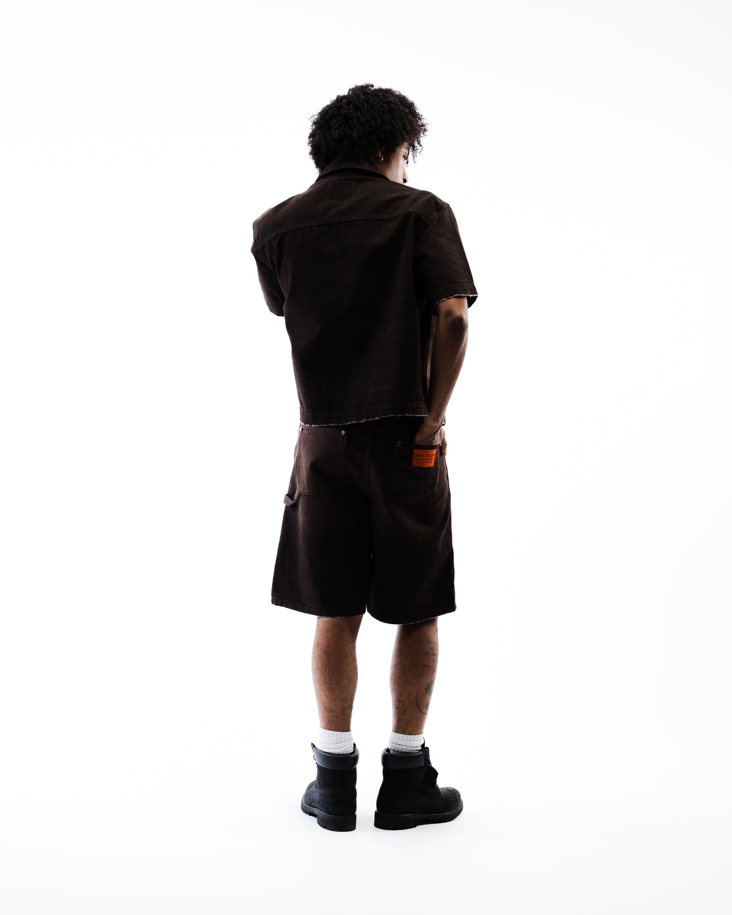 Screwed Carpenter Shorts - Brown