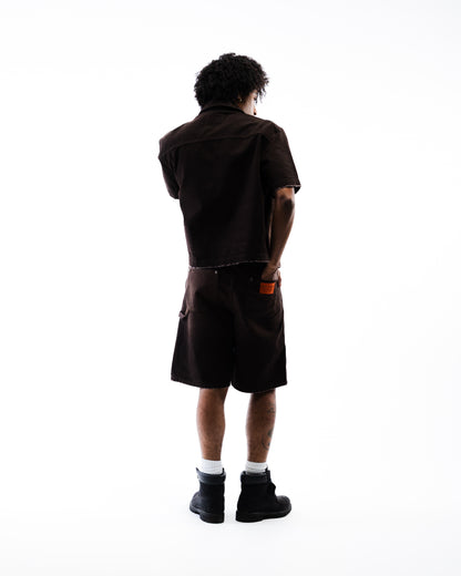 Screwed Carpenter Shorts - Brown